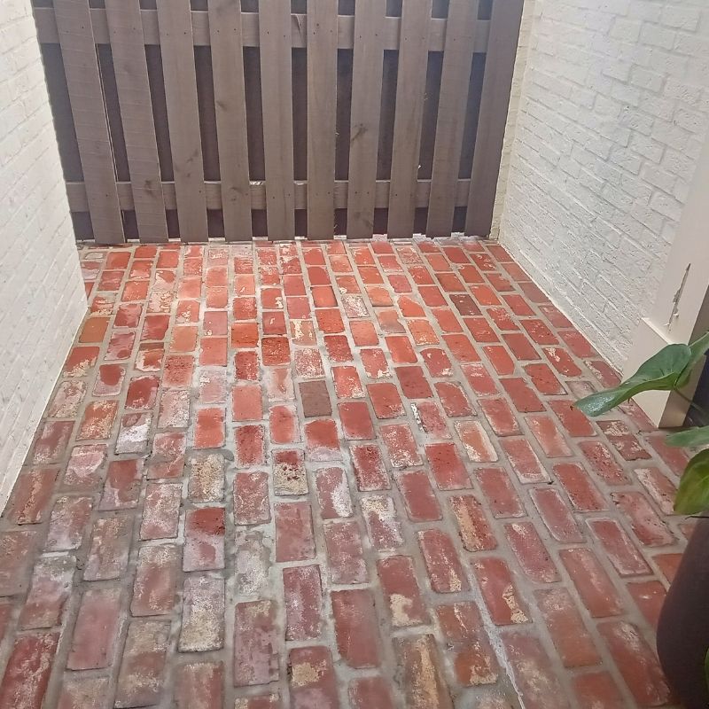 Residential Cleaning brick walkway Baton Rouge