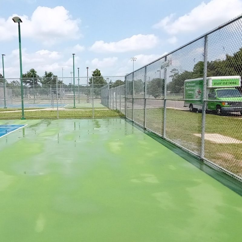 Tennis Playground Cleaning in Baton Rouge Louisiana